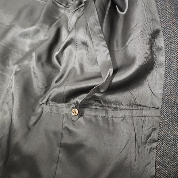 Christophers Dawes Country Clothing Pure New Wool Tweed Jacket Made in England - Picture 10 of 10